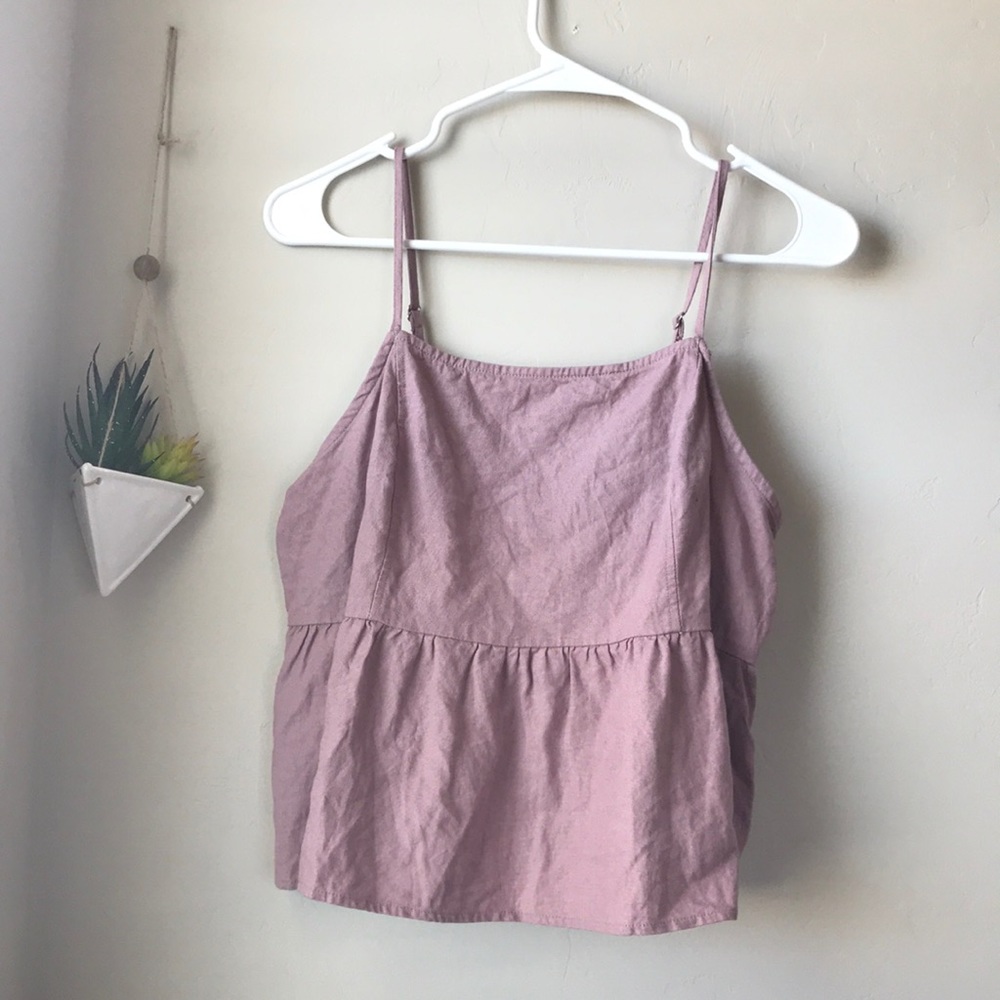 Open bow back top